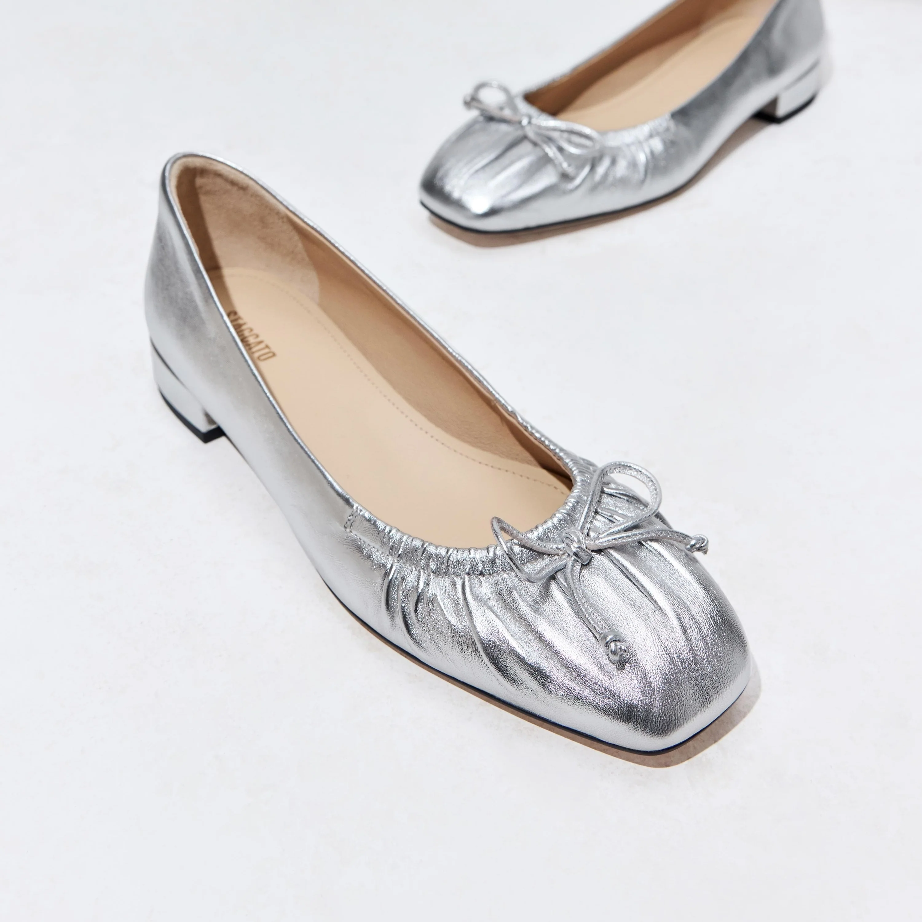 Ballet Flats - "French Sole" Slip-On Round-Toe Flats EUE25 - Image 5