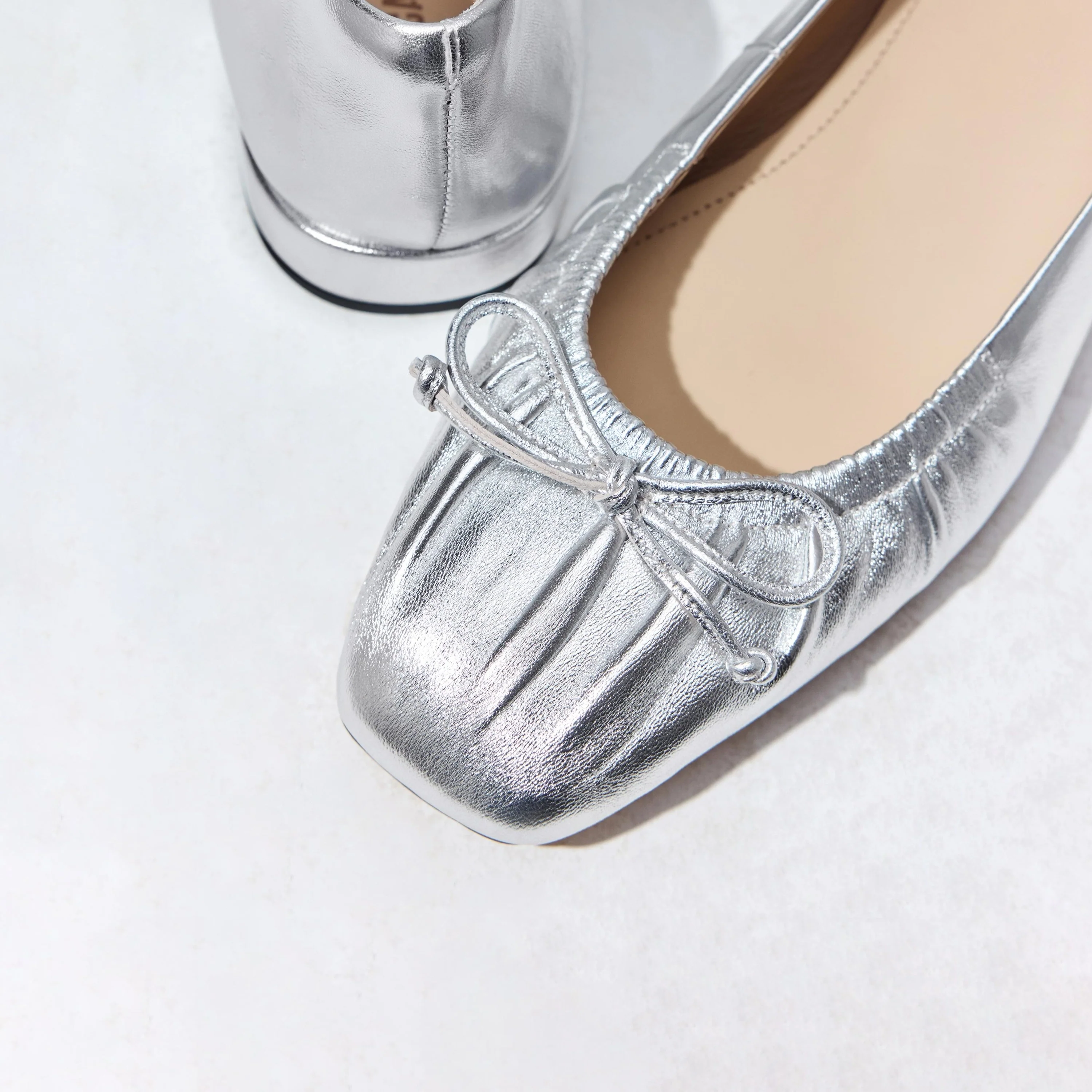 Ballet Flats - "French Sole" Slip-On Round-Toe Flats EUE25 - Image 6