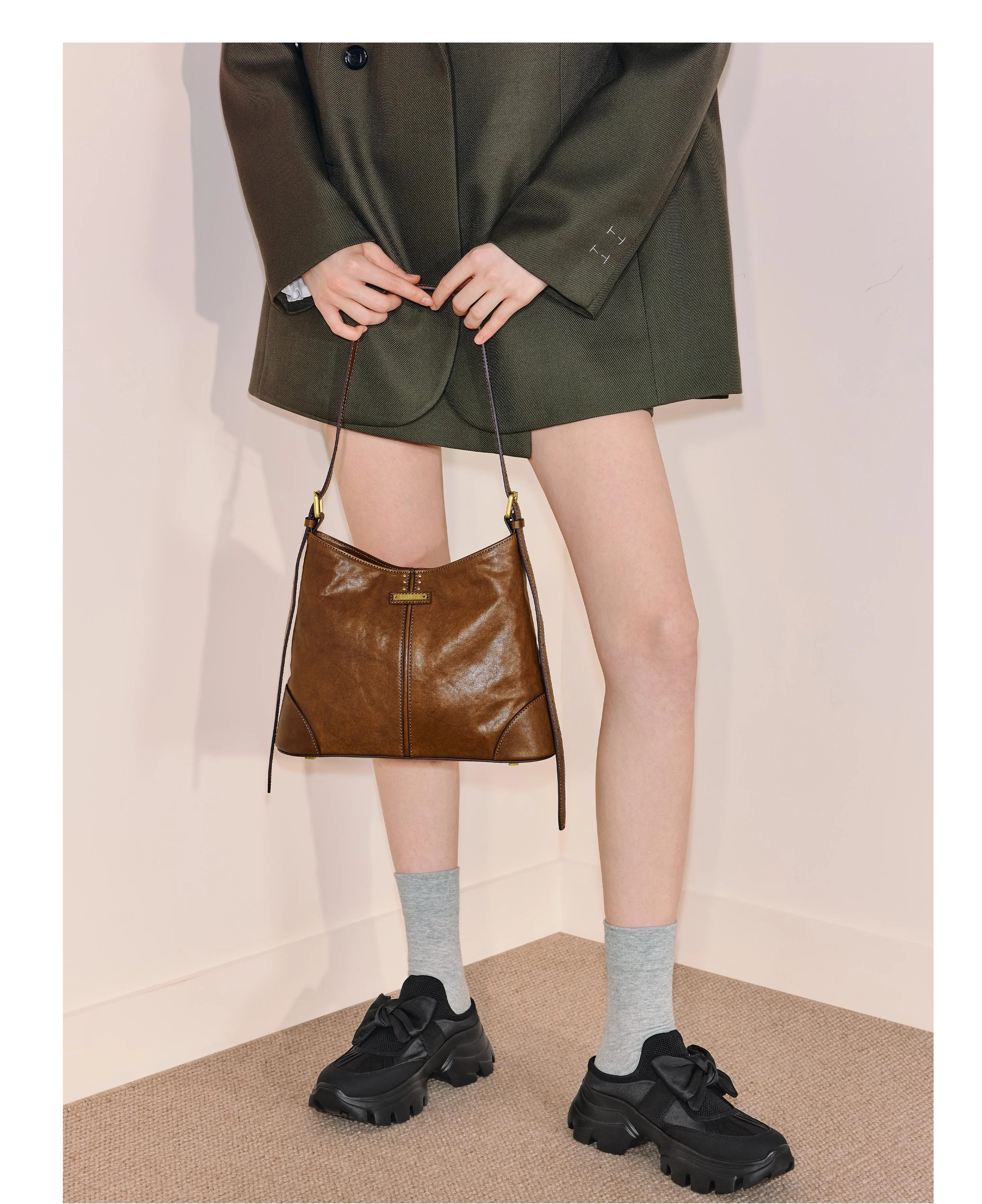 Bucket Bag - Tote bag shoulder bag fashionable backpack X8252 - Image 5