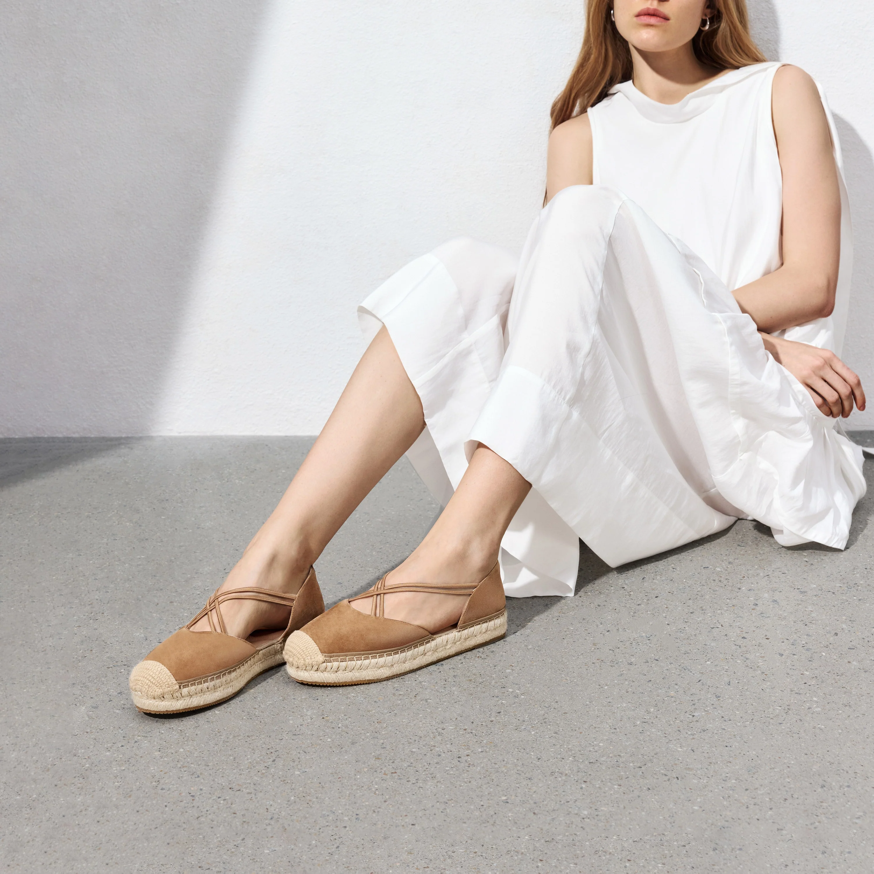 Espadrilles - EspaCharm Grace Straw Woven Platform Slip-Ons EDT20 - Image 3