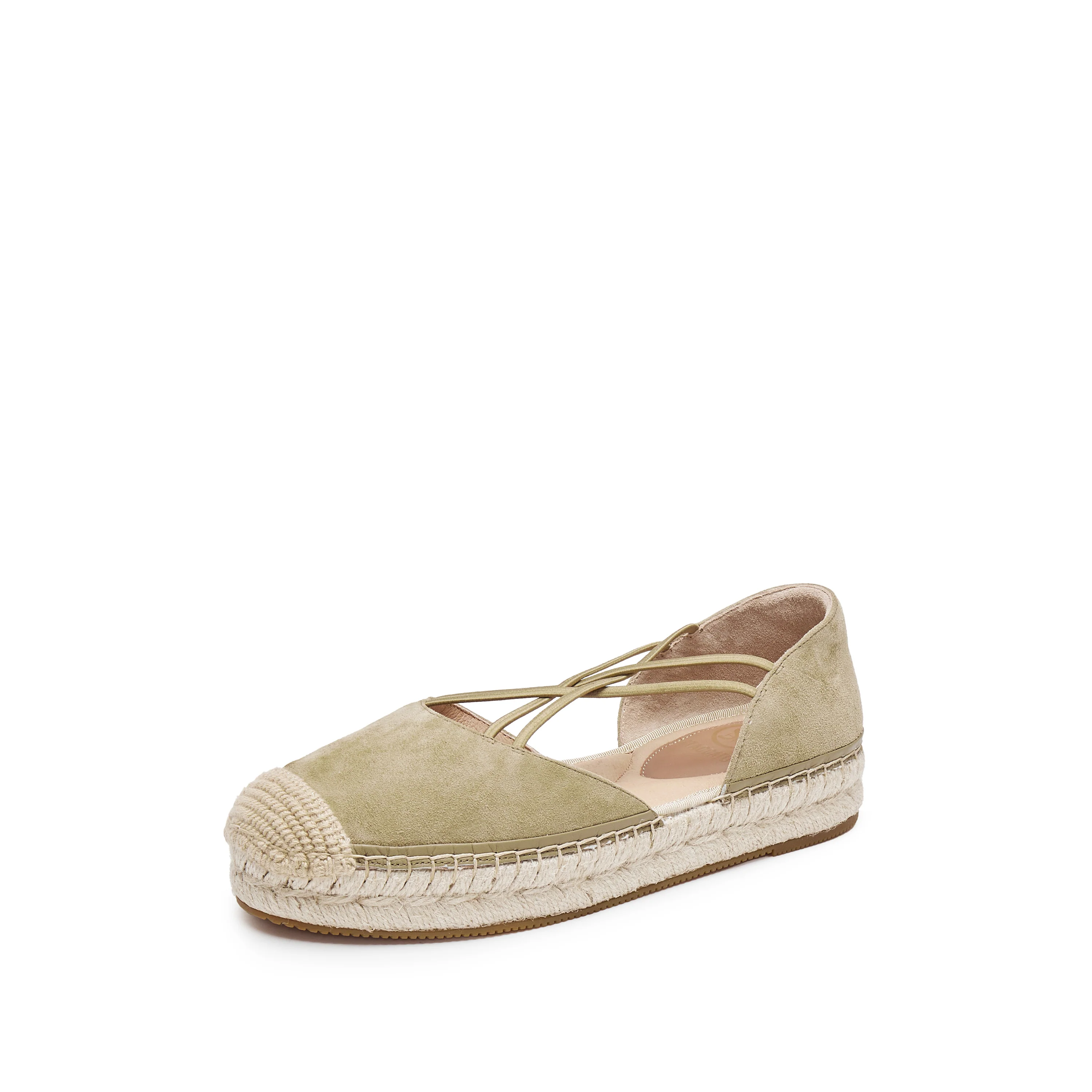 Espadrilles - EspaCharm Grace Straw Woven Platform Slip-Ons EDT20 - Image 8