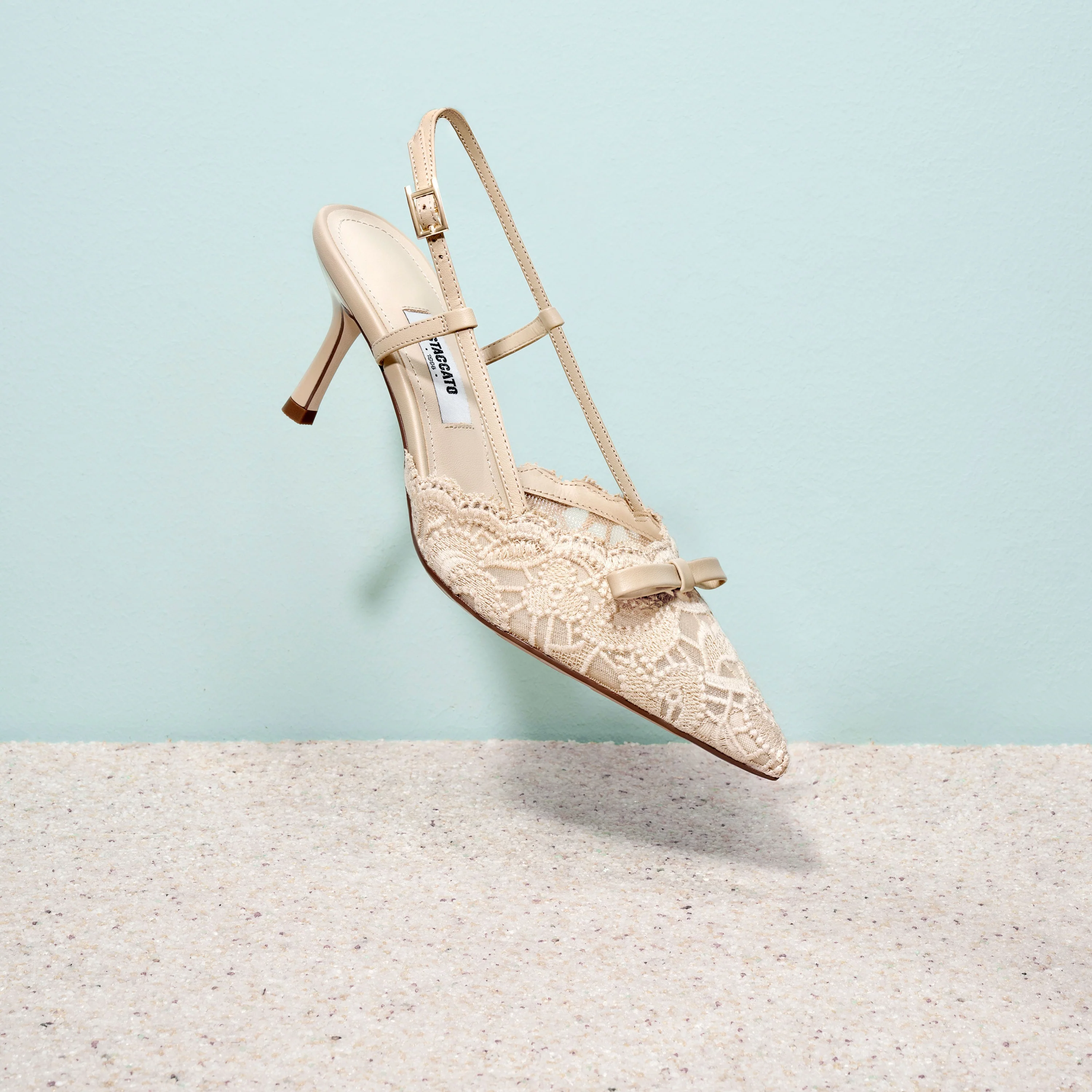 Lena Glam - French Bridal Heeled Sandals EC134 - Image 5