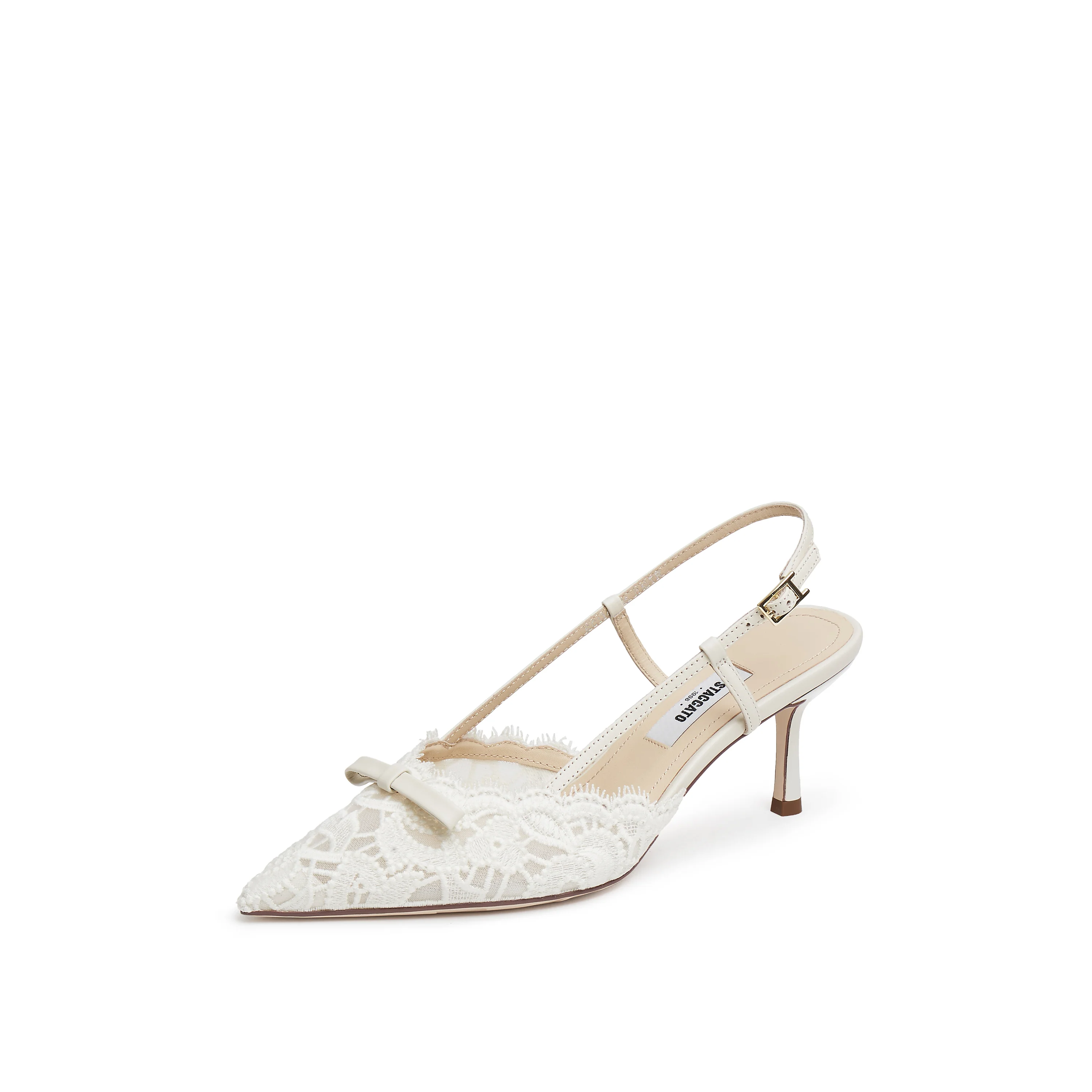 Lena Glam - French Bridal Heeled Sandals EC134 - Image 7
