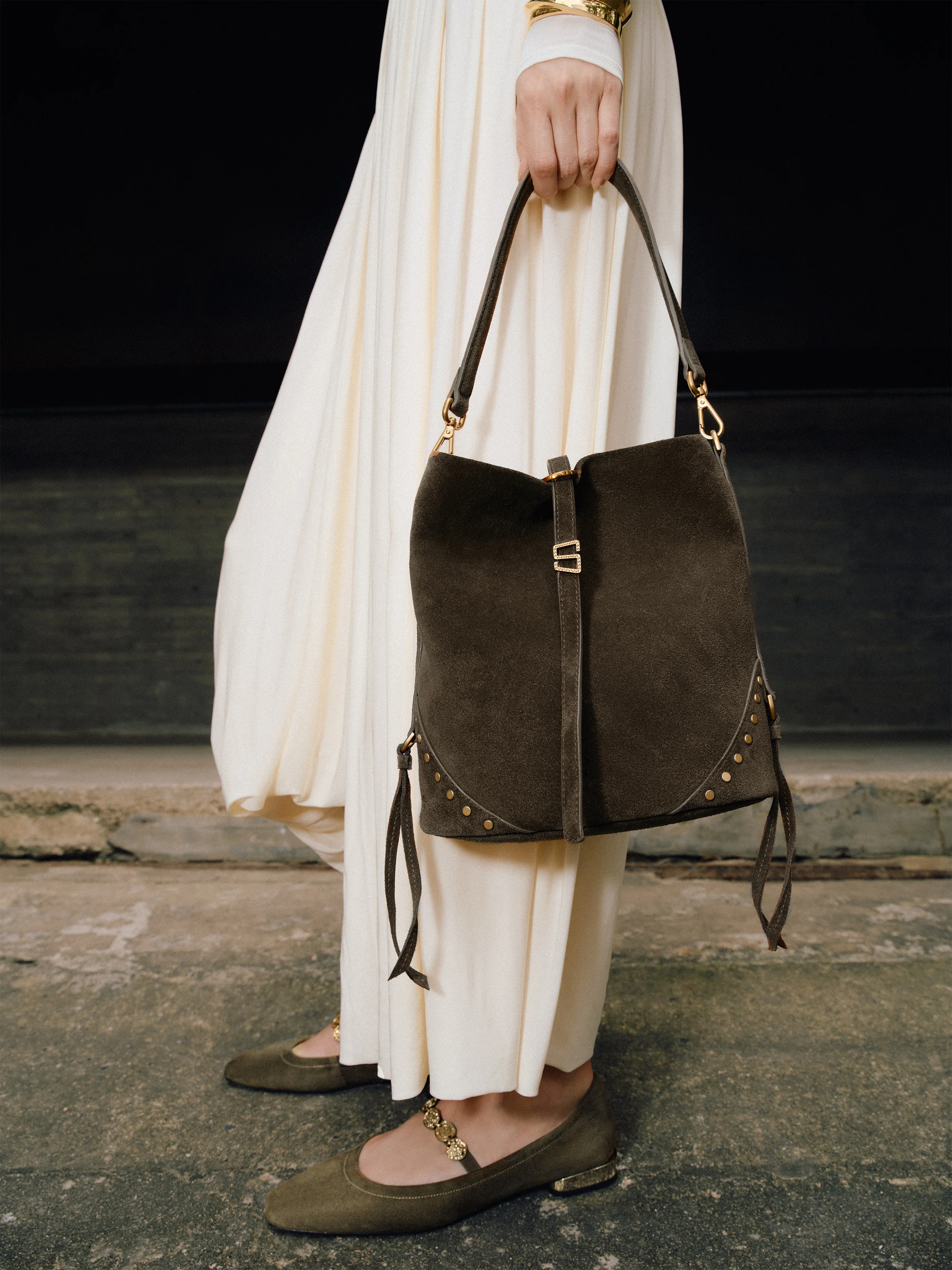 Tote Bag - Leather Large Capacity Tote Bag X8017 - Image 4