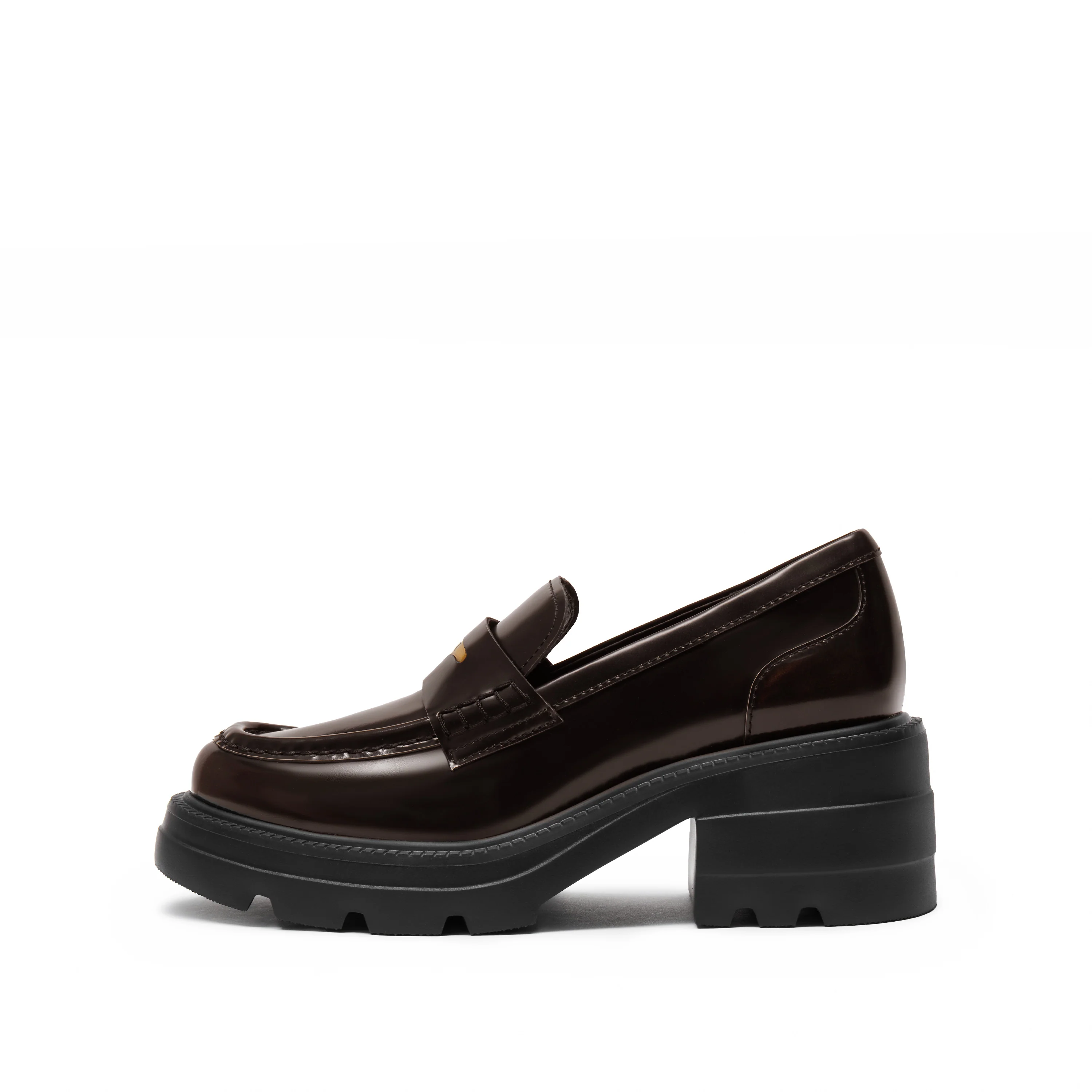 Bolt Chic - Leather Slip-On Loafers EEZ22 - Image 12