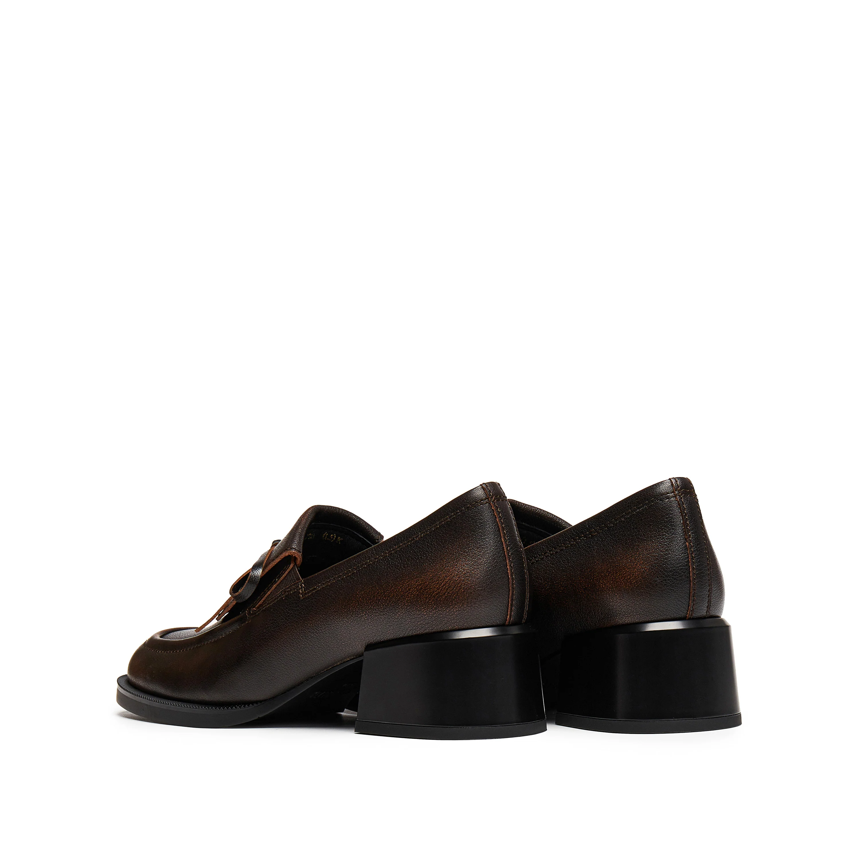 Loafers - JENNY Chunky Heel  Loafers EGY05 - Image 8
