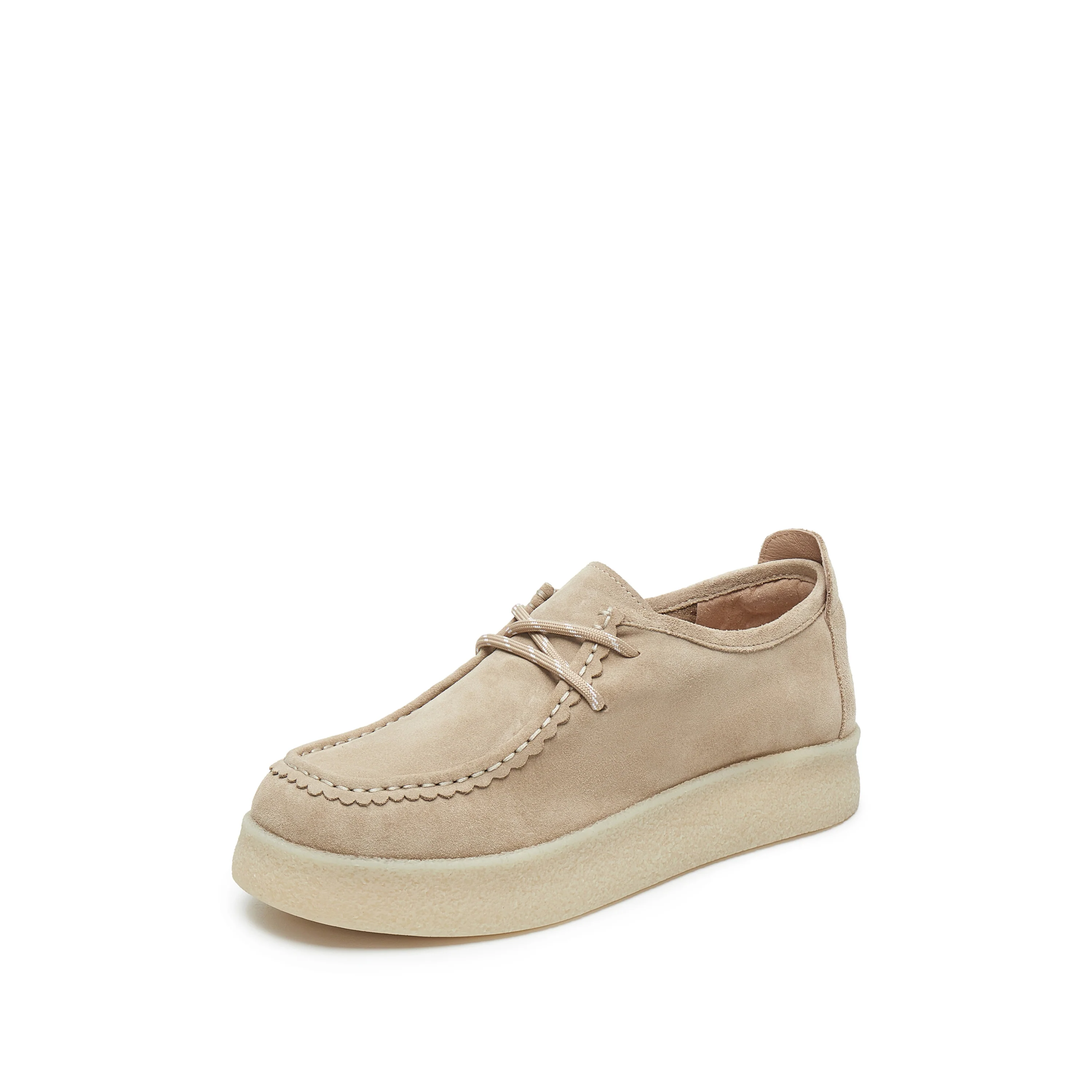 Loafers - Suede Platform Loafer C3376 - Image 5