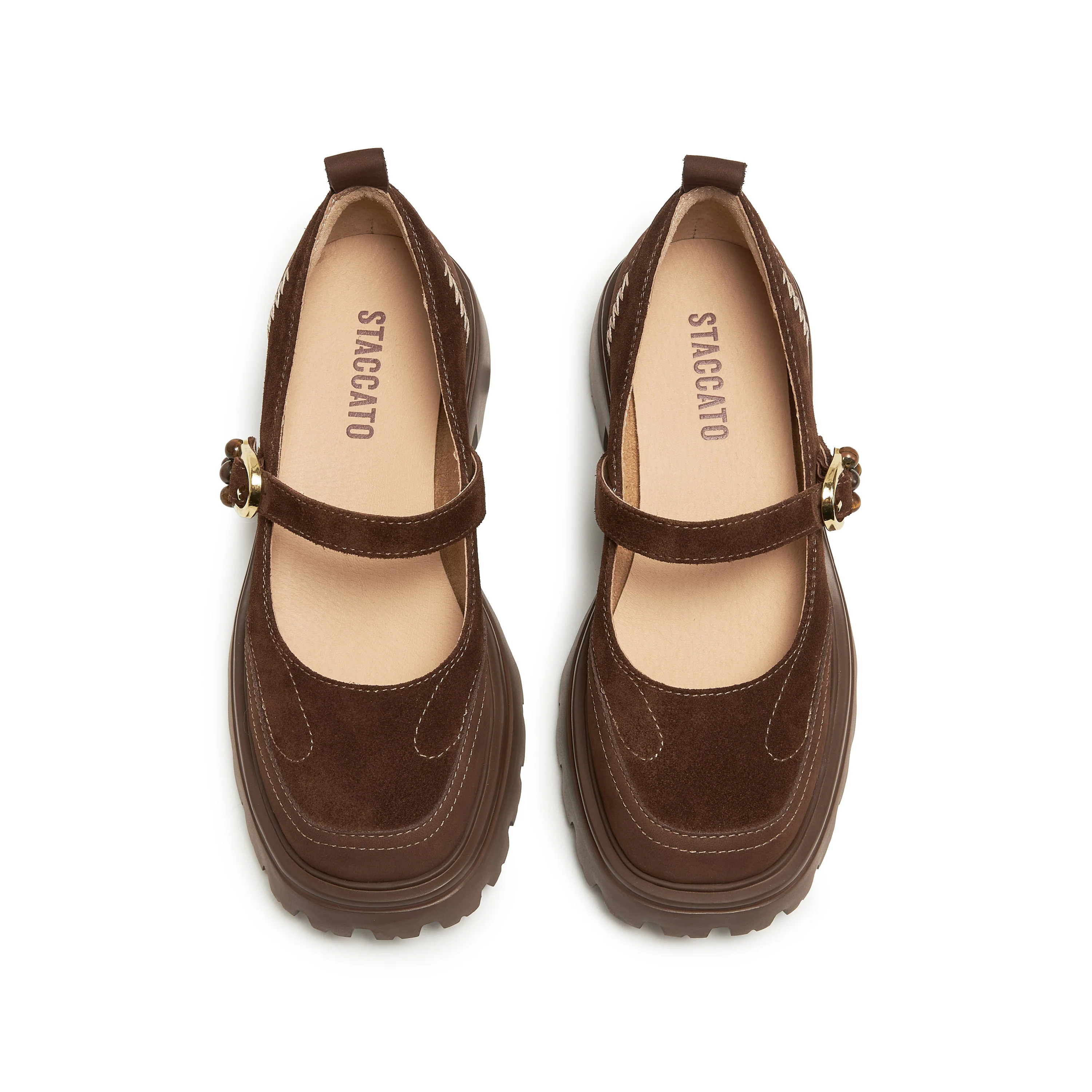 Platform Mary Jane Shoes J6880 - Image 2