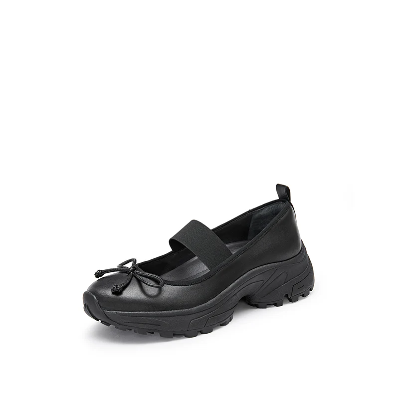 Mary Janes - Gravity Echo Round Toe Chunky Platform Mary Janes Sneakers EVD06 - Image 6