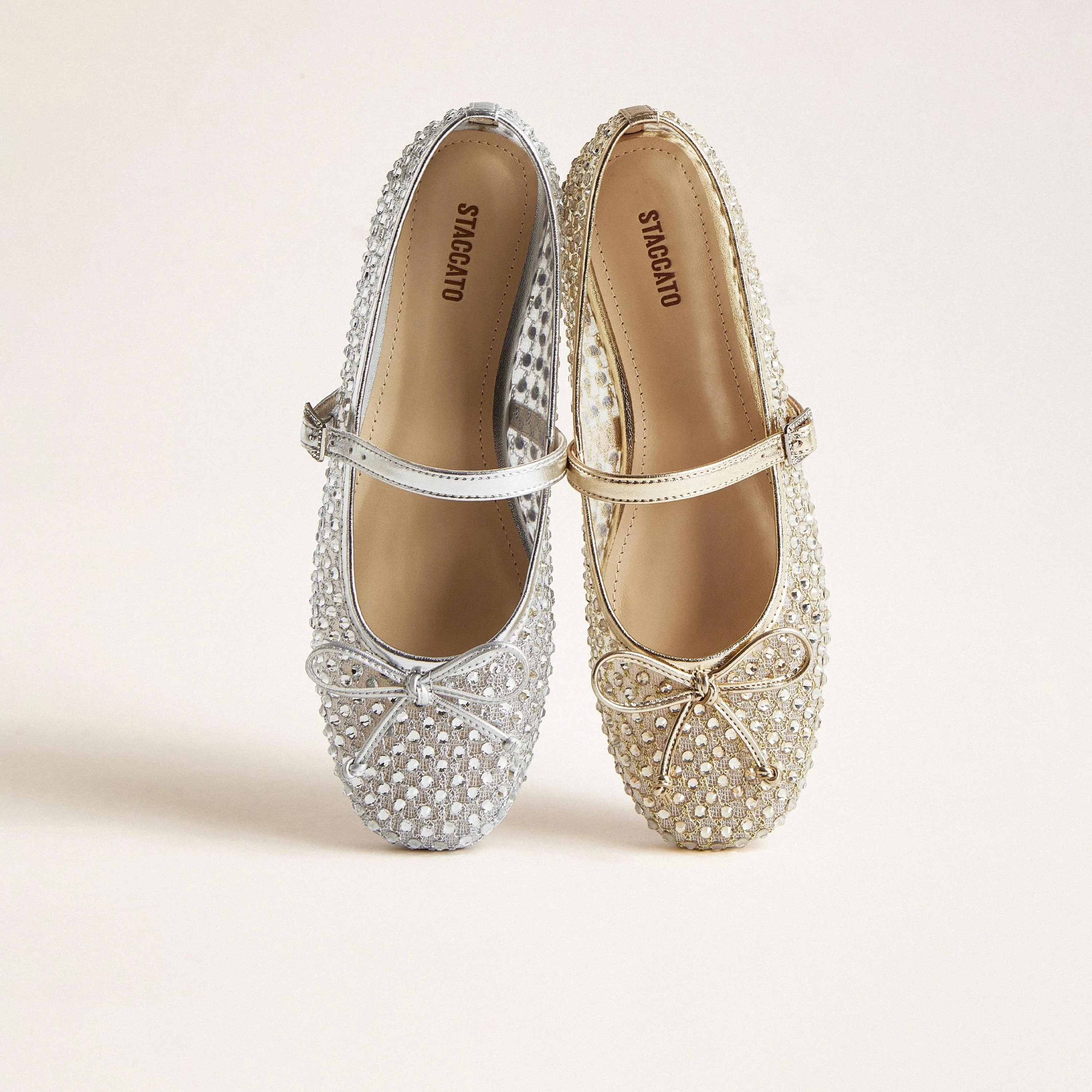 Mary Janes - Starry Diamond Ballet Flats for Women J2425 - Image 7