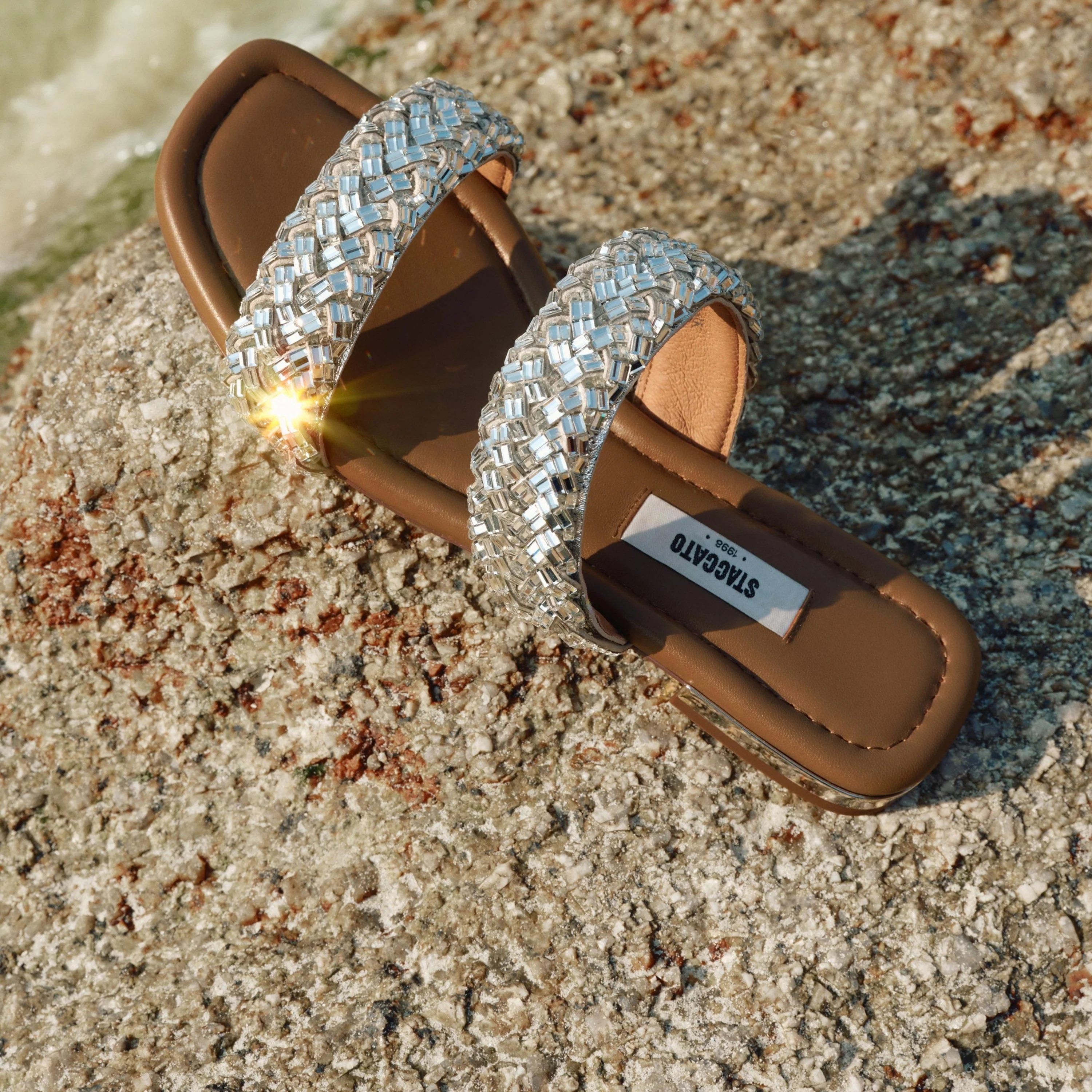 Sandals - "Starry Path" Gladiator Flat Sandals EEQ17 - Image 5