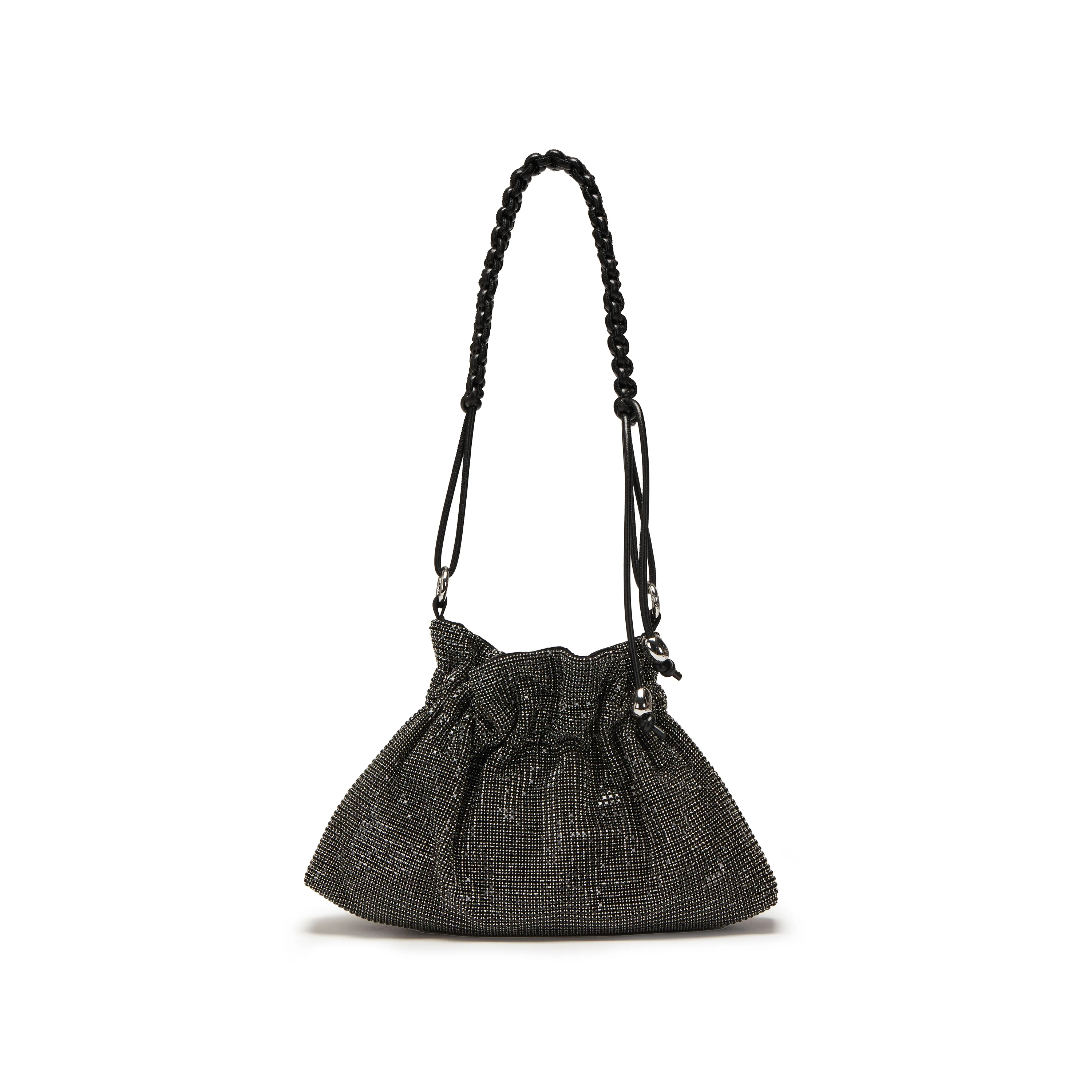 Shoulder Bag - Sparkly Rhinestone Shoulder Bag X8337 - Image 4