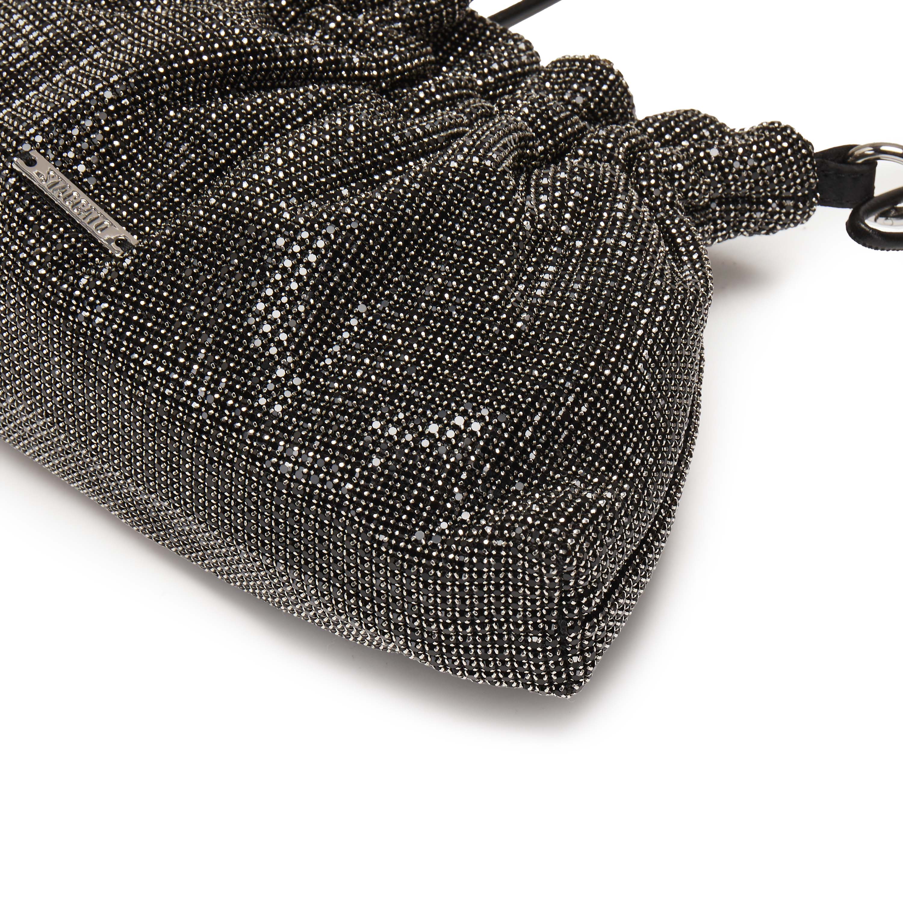Shoulder Bag - Sparkly Rhinestone Shoulder Bag X8337 - Image 6