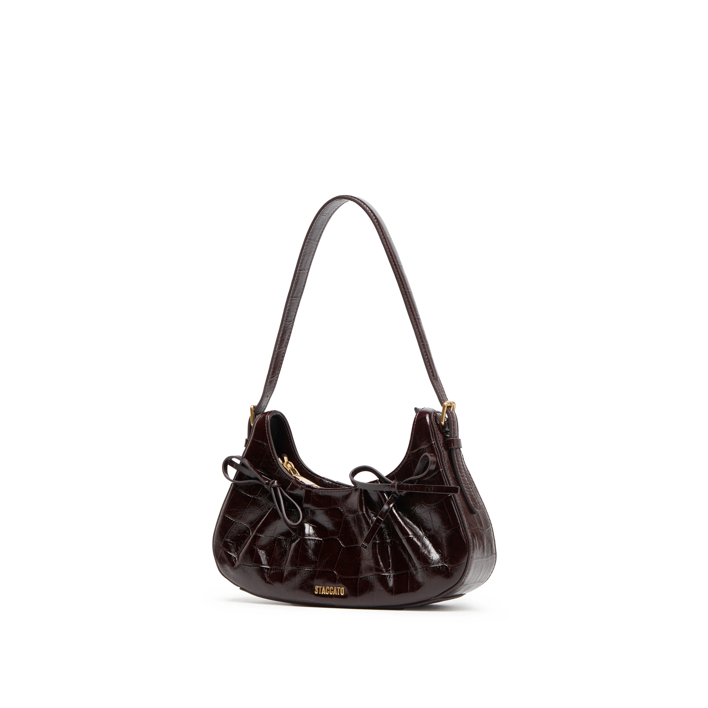 Shoulder Bag - Underarm Crescent Moon Bag X8255 - Image 10