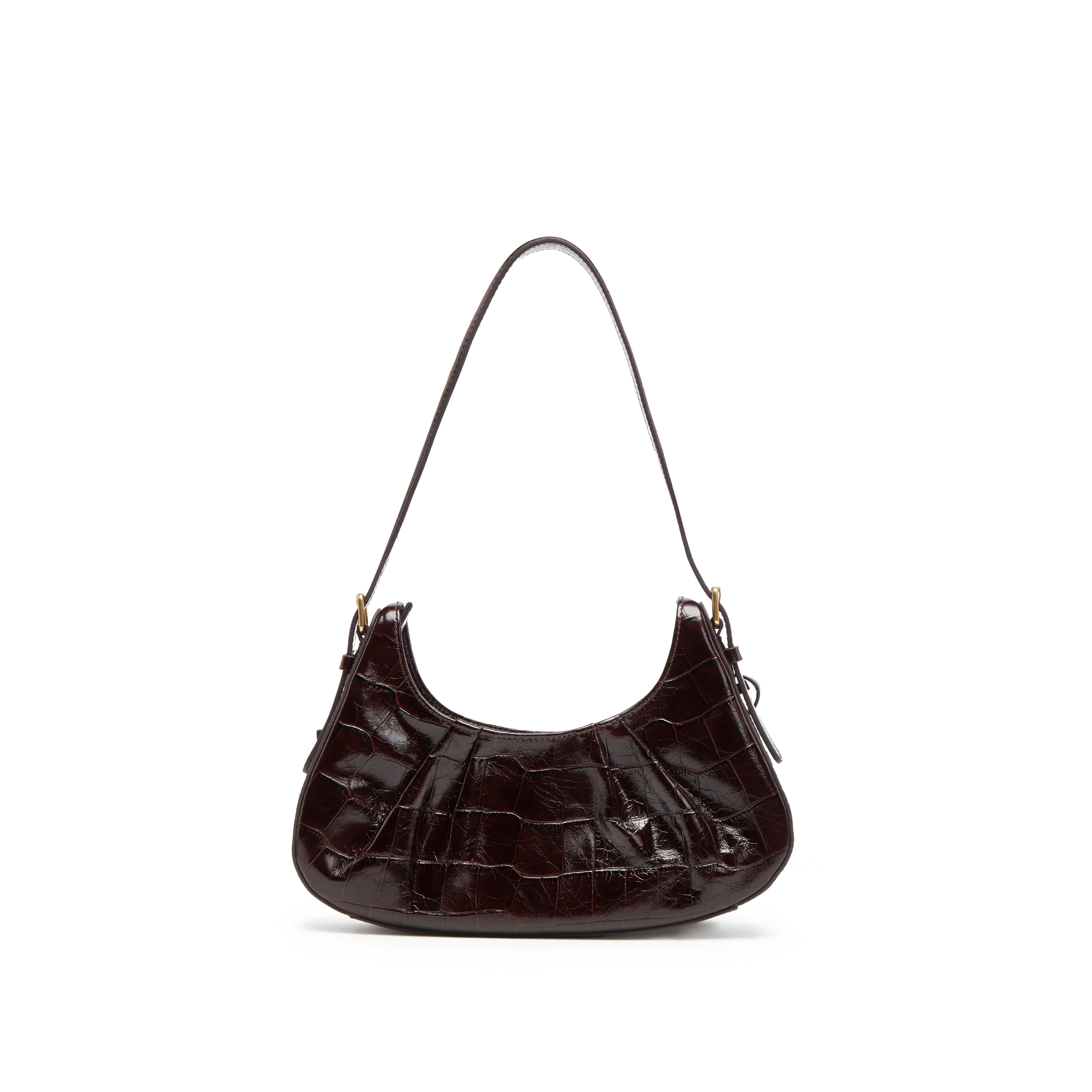 Shoulder Bag - Underarm Crescent Moon Bag X8255 - Image 11