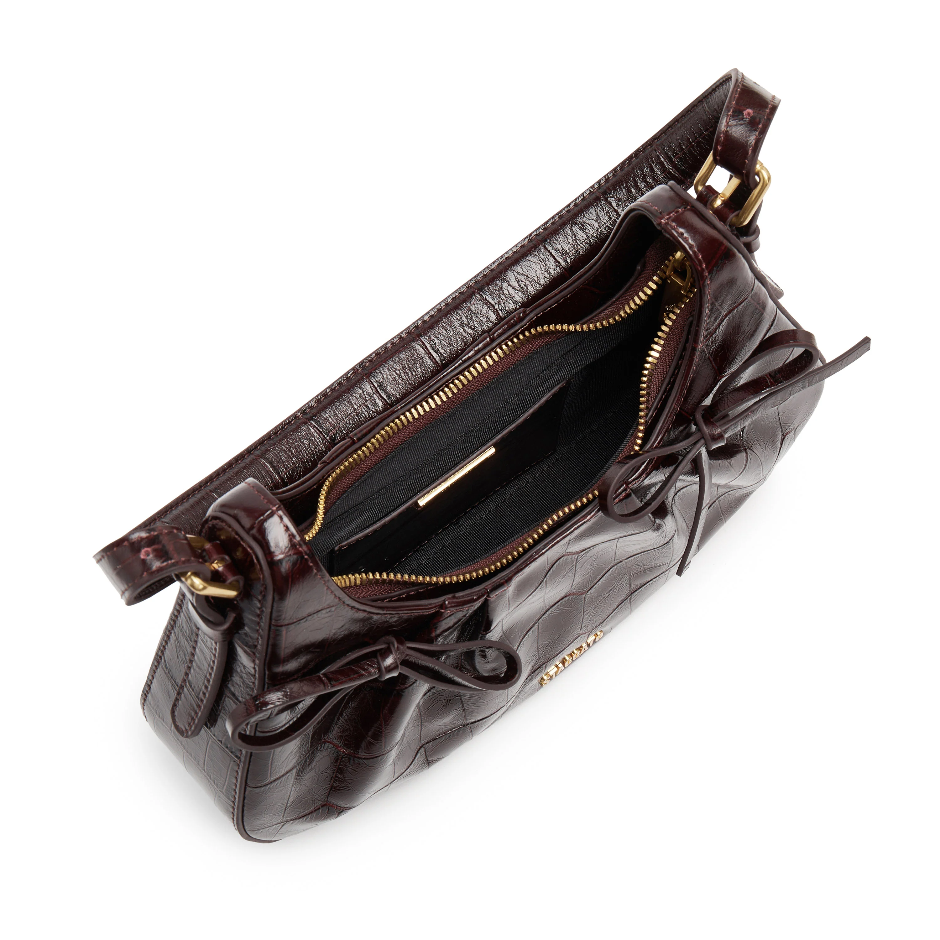 Shoulder Bag - Underarm Crescent Moon Bag X8255 - Image 12