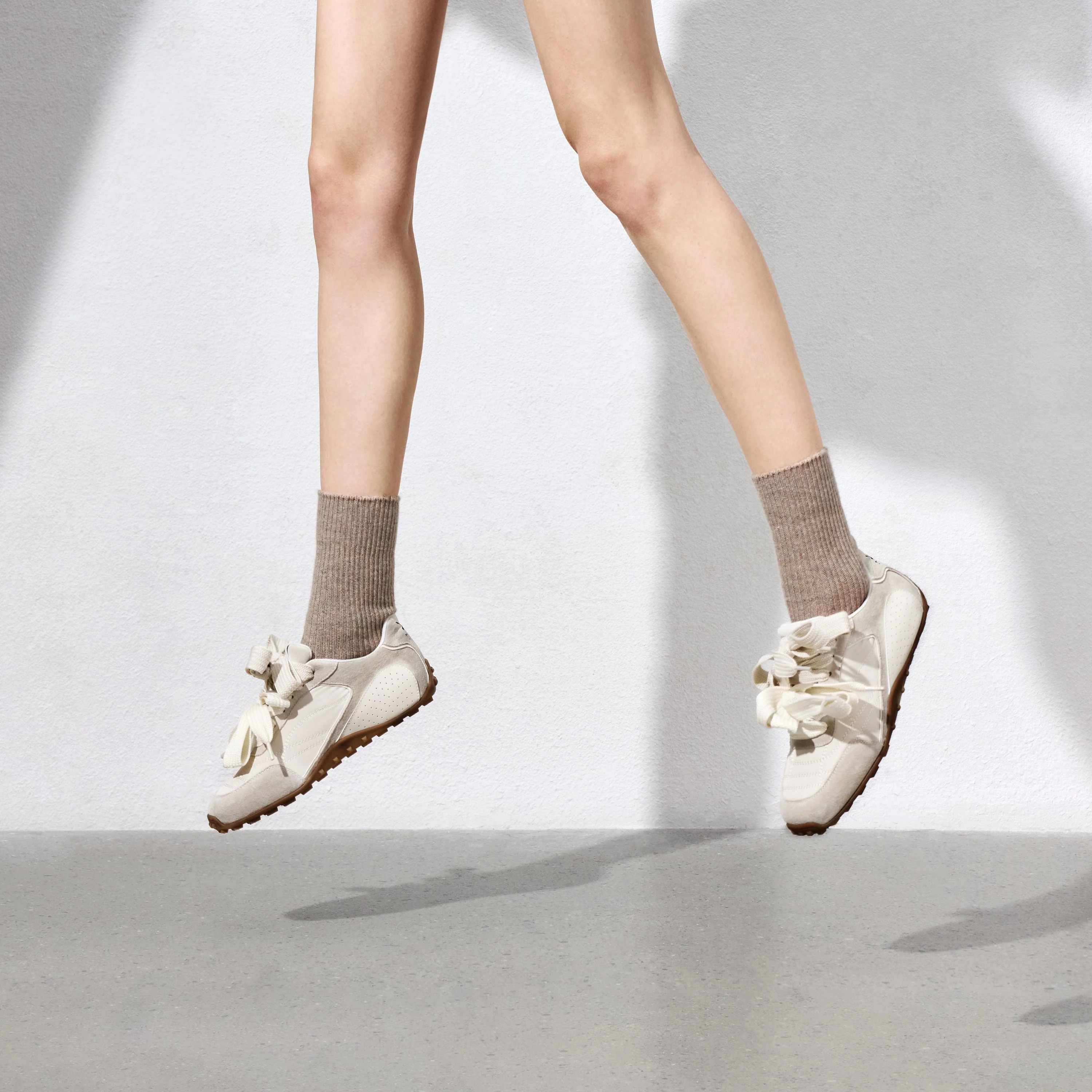 Sneakers - Butterfly Crisp Ballet Style Casual Sneakers S1211 - Image 4