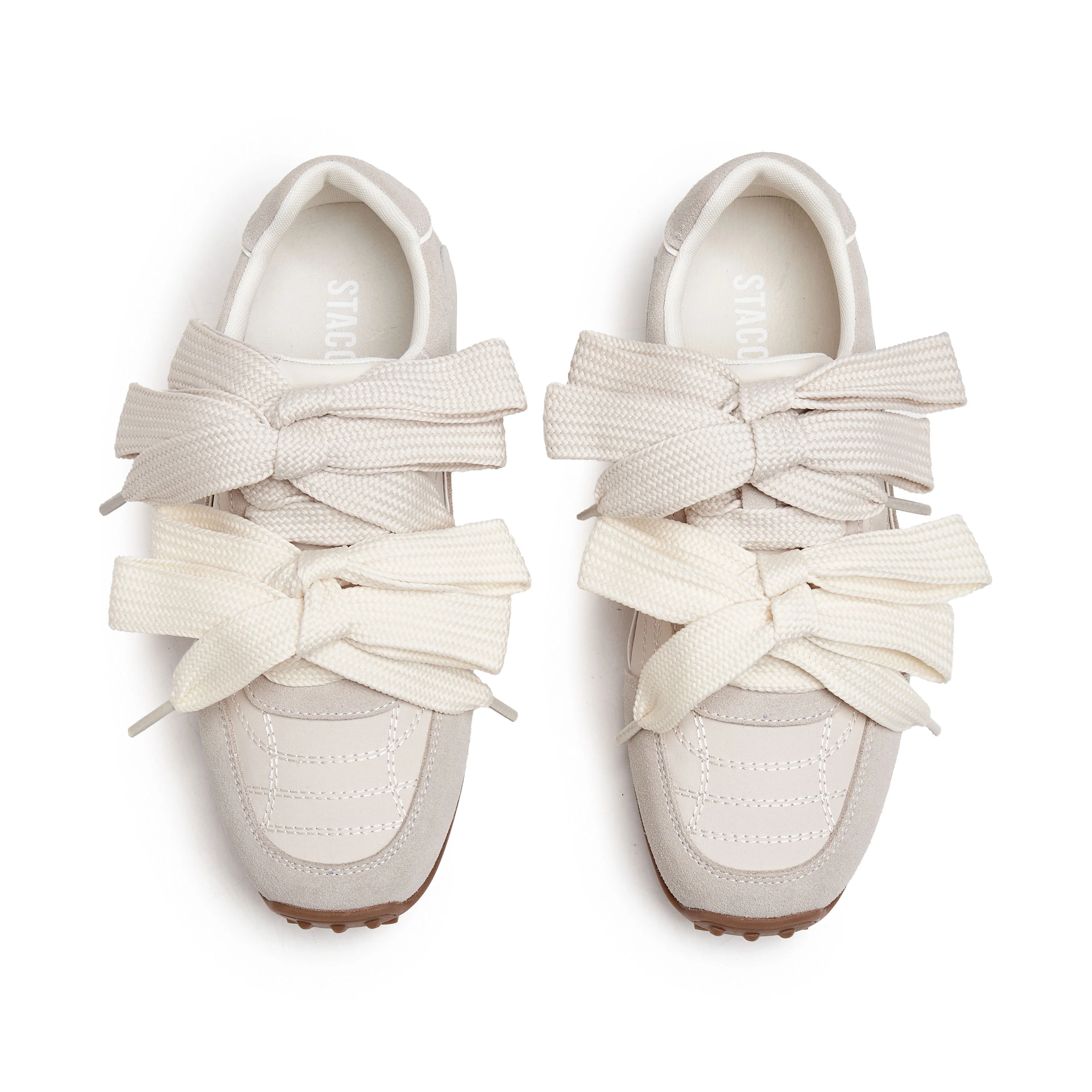 Sneakers - Butterfly Crisp Ballet Style Casual Sneakers S1211 - Image 9