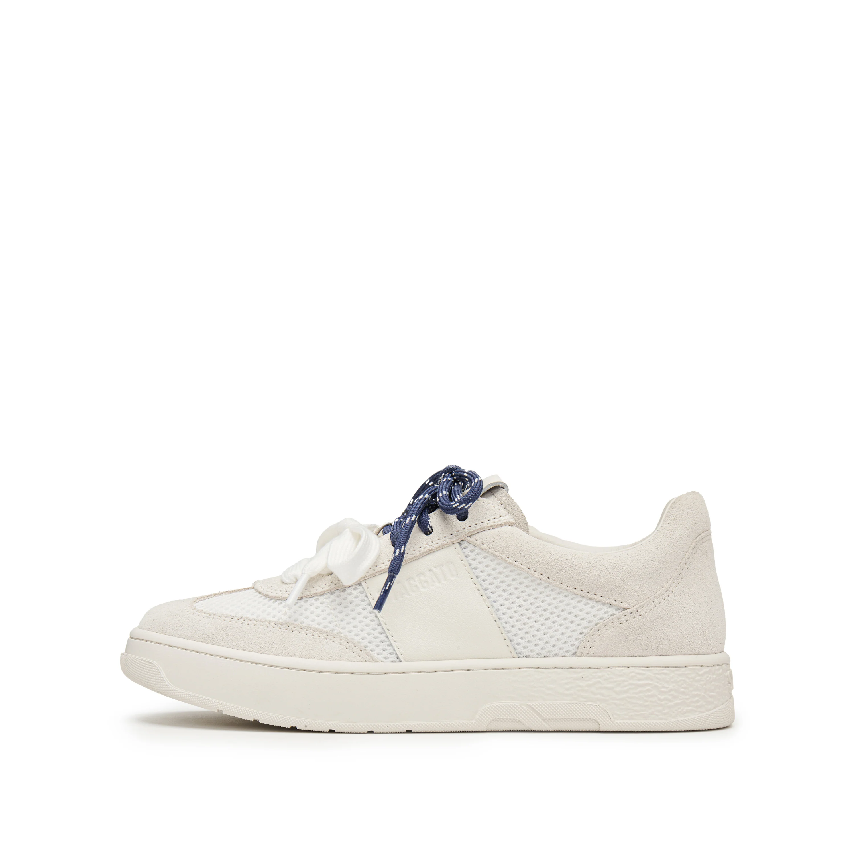 Sneakers - Colorblocked Panelled Chunky Sole Sneaker with Contrast Laces Y2408 - Image 4
