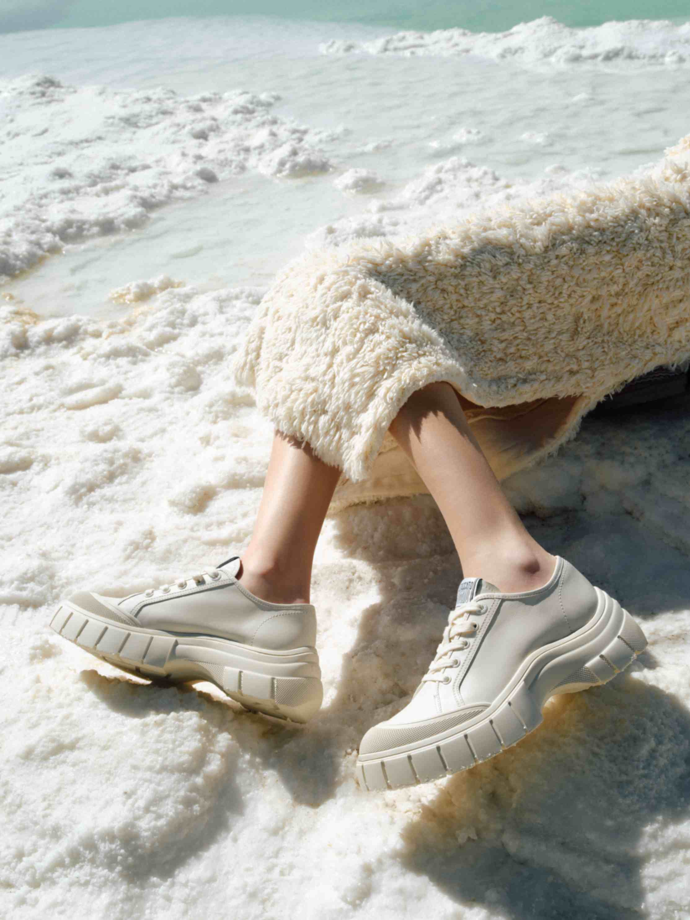 Sneakers - Cream Key Sneakers Retro Biscuit Shoes White ESE11 - Image 4
