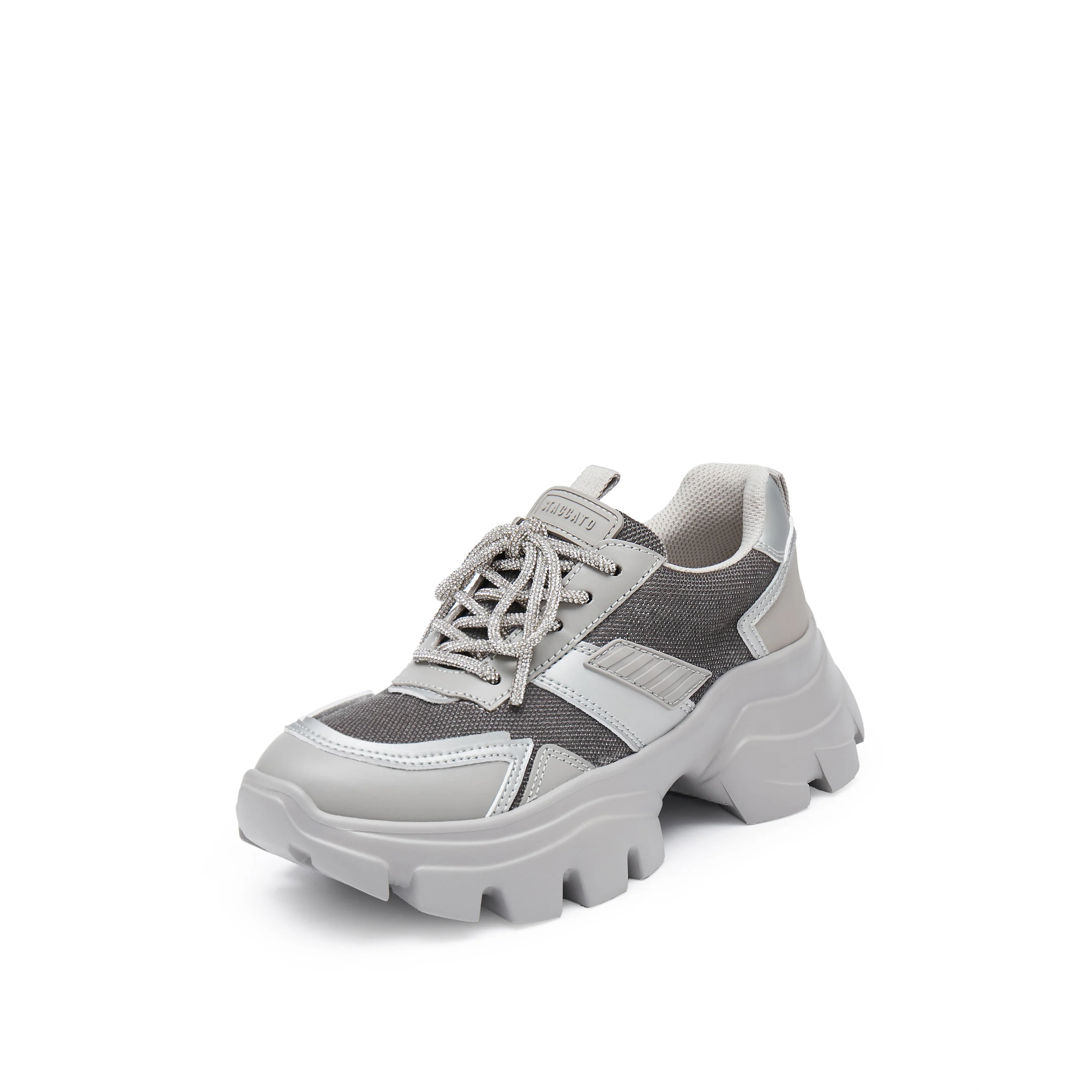 Sneakers - Flashing Laces Thick-soled Sports Sneakers ECE76 - Image 4