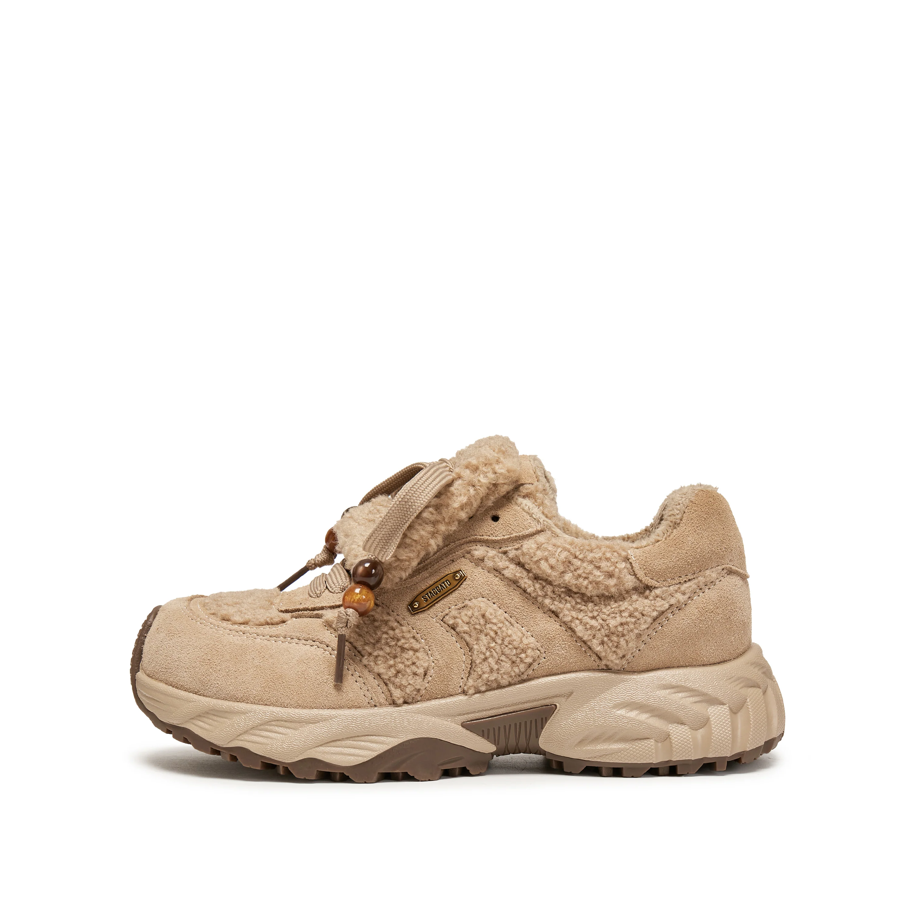Sneakers - Furry Thick-soled Sports Casual Shoes J5925 - Image 10