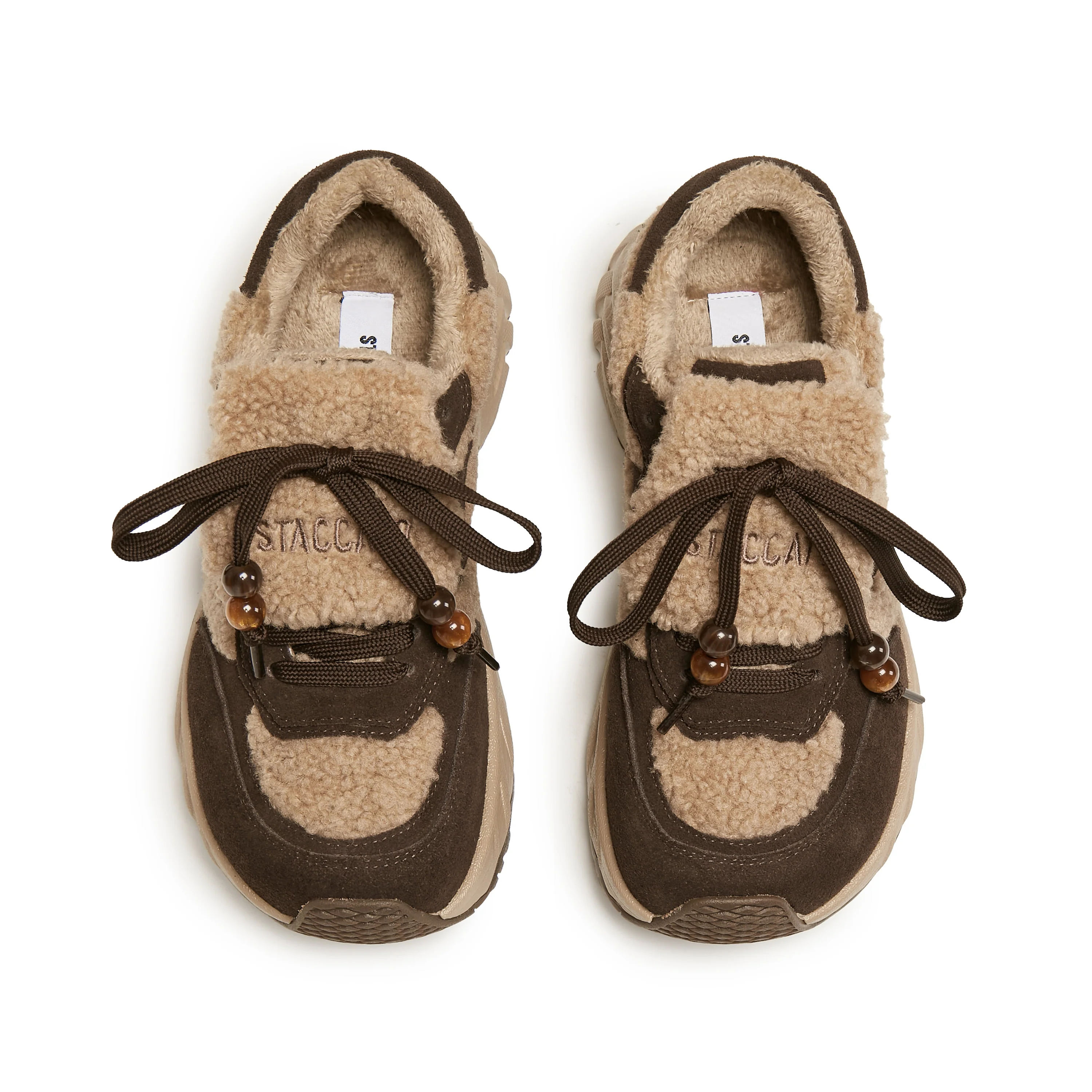 Sneakers - Furry Thick-soled Sports Casual Shoes J5925 - Image 8