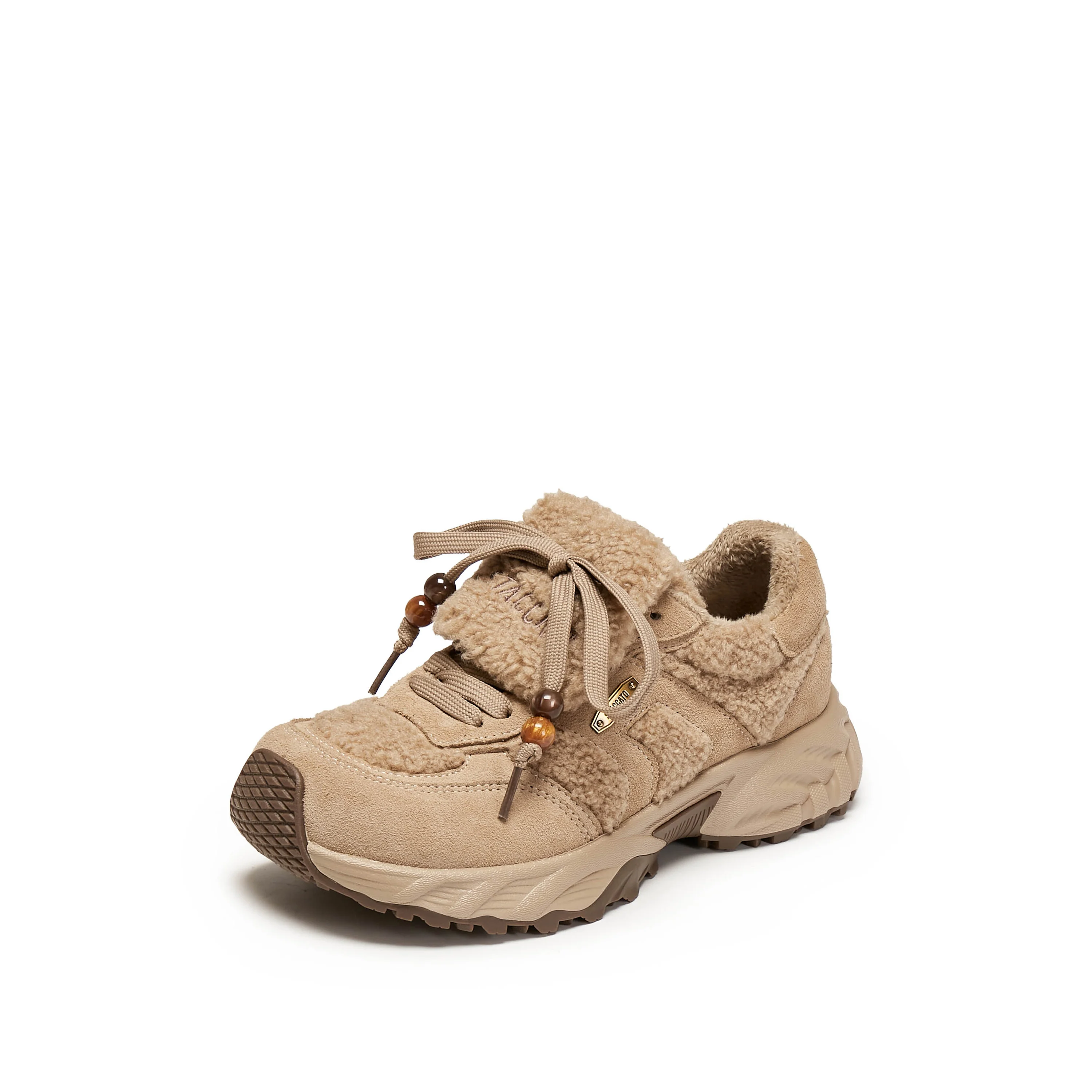 Sneakers - Furry Thick-soled Sports Casual Shoes J5925 - Image 9