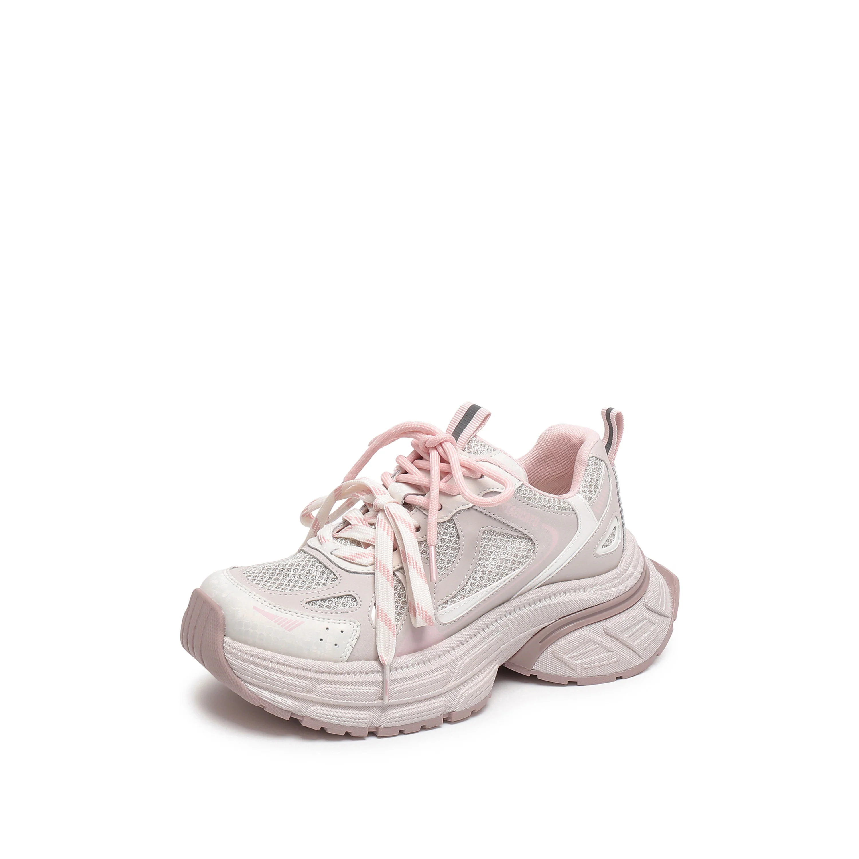 Sneakers - Mesh Thick-Sole Casual Sneakers J6082 - Image 13