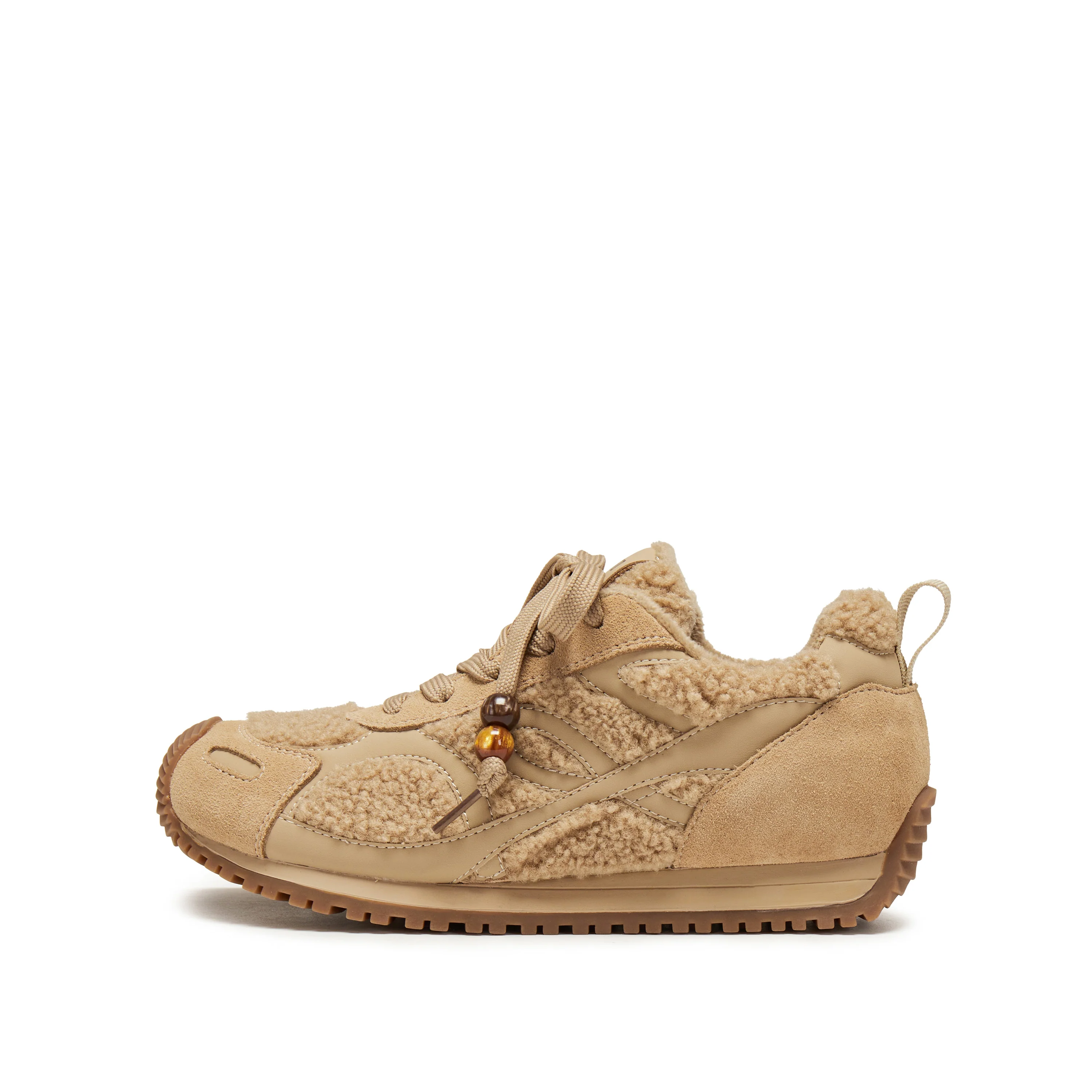 Sneakers - Retro Furry Warm Casual Flat Shoes J2570 - Image 10