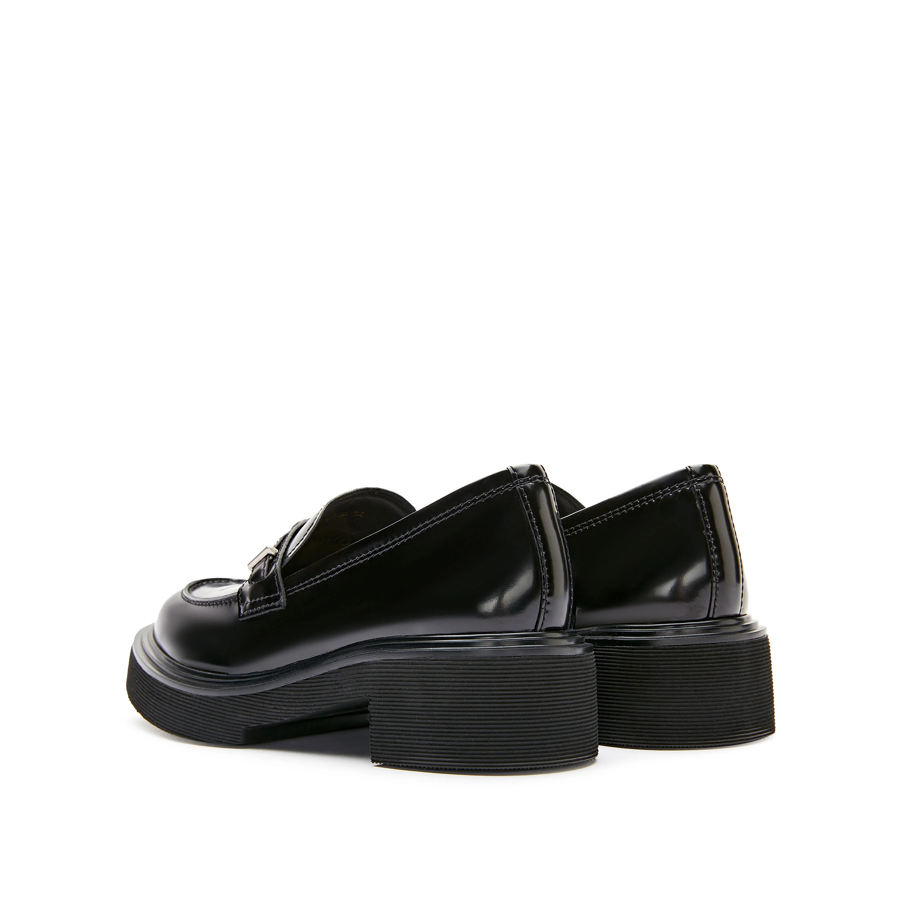 Loafers - Platform Slip-On Leather EGB13AA5 - Image 5