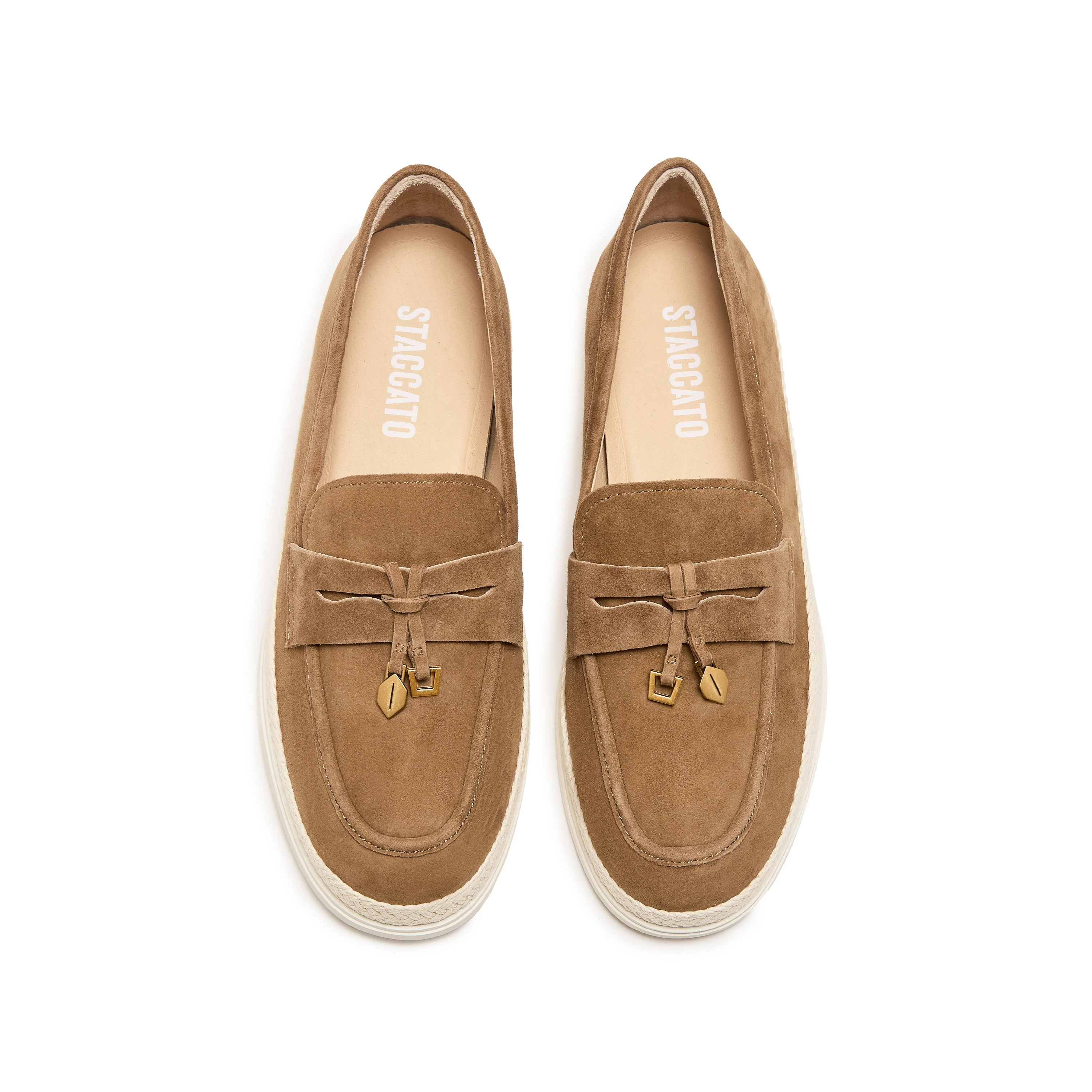 Espadrille Loafers - Woven Platform EFR04AA6 - Image 4